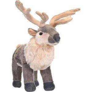 Wild Republic Reindeer Plush Stuffed Kids Gifts Animal Plush   12-inches